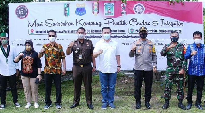 Launching Kampung Pemilih Cerdas dan Integritas di Banjarbaru