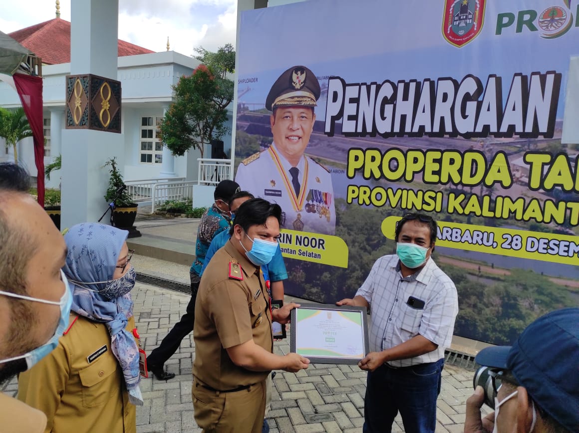 Dinas Lingkungan Hidup Provinsi Kalimantan Selatan berikan apreasiasi dan penghargaan