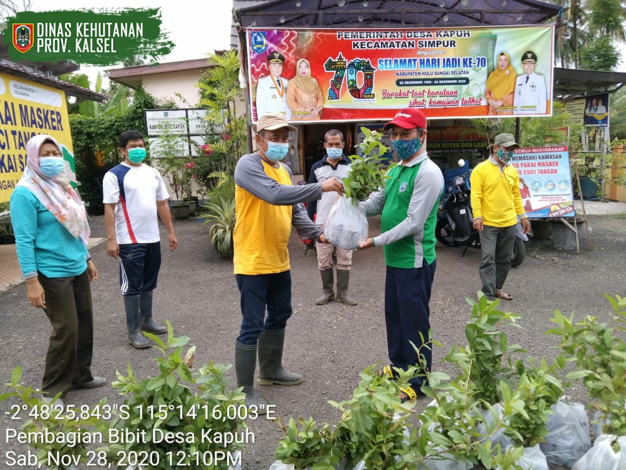 GNPDAS 2020, KPH Hulu Sungai Tanam Pohon 2