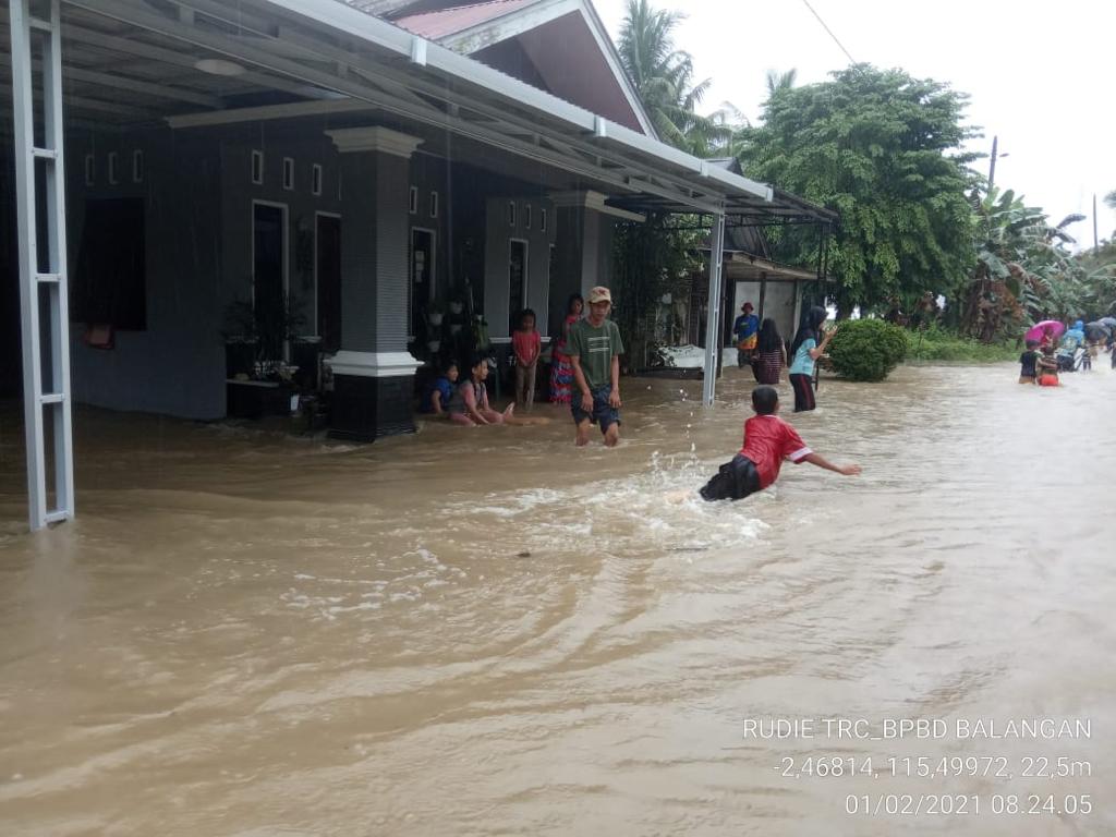 Dua Desa Di Kecamatan Batumandi Banjir