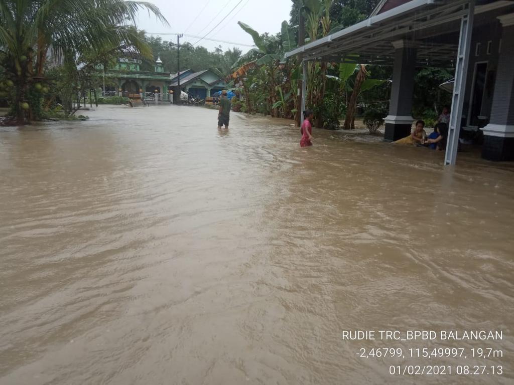Banjir di Kecamatan Batumandi