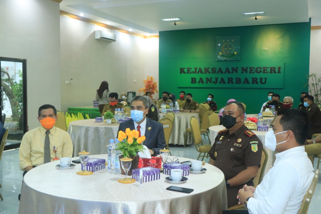 Acara Penandatanganan Kesepakatan Bersama antara Kota Banjarbaru dengan Kejaksaan Negeri Banjarbaru