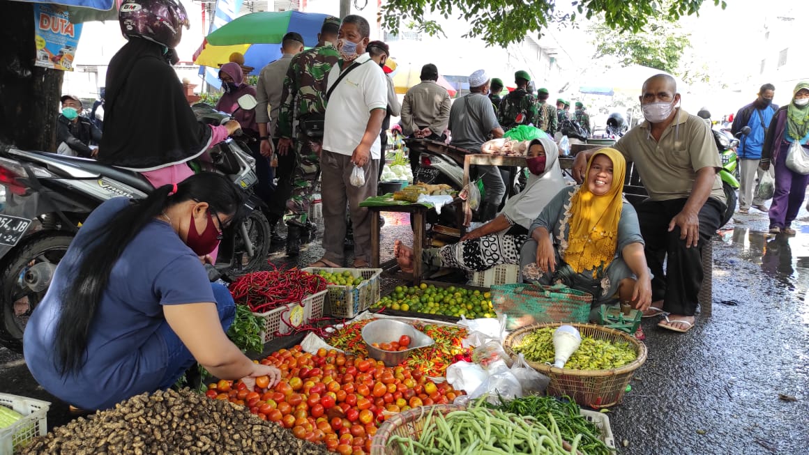 PKL Sayuran Pasar Bauntung