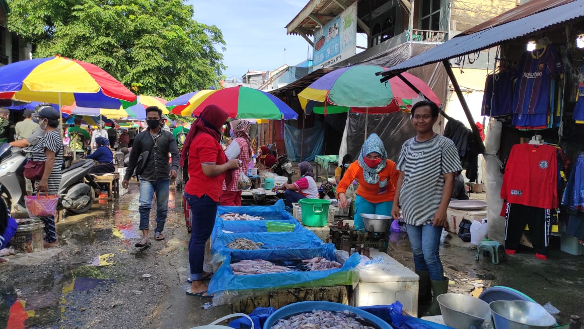 PKL Ikan Pasar Bauntung
