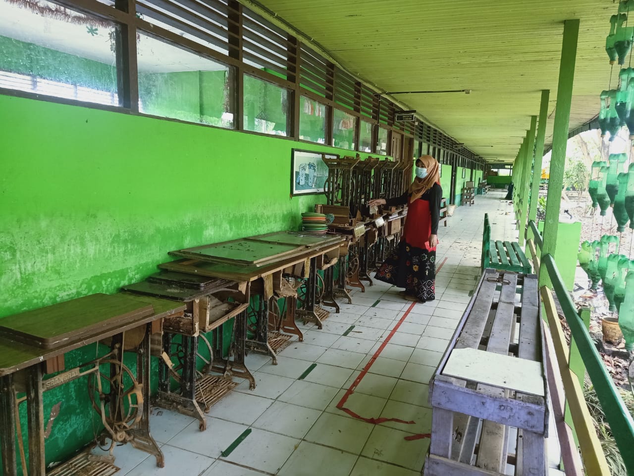 Sarana dan prasarana di SMP Negeri 1 Astambul rusak berat akibat bencana banjir
