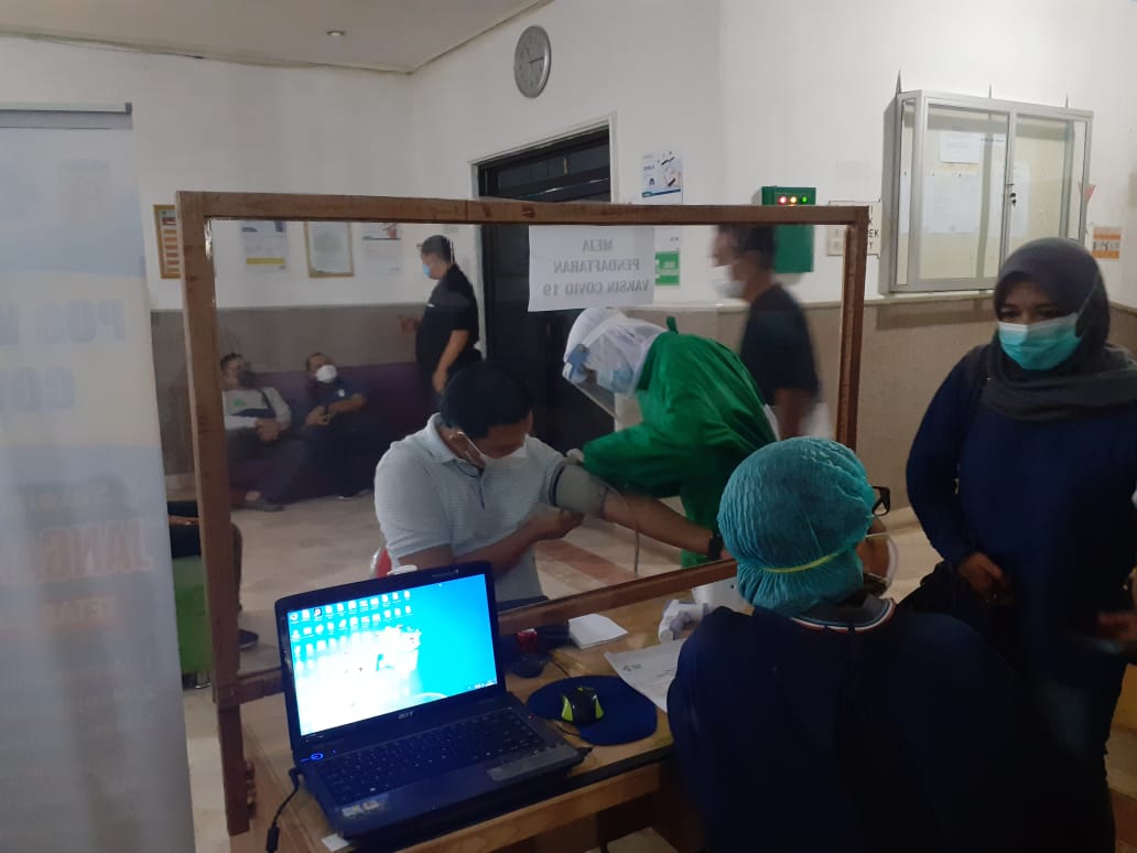 Vaksinasi Anggota DPRD Banjarbaru