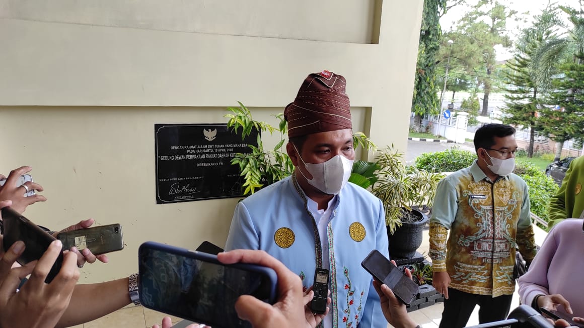 Wali Kota Banjarbaru H M Aditya Mufti Ariffin di Hari Jadi Banjarbaru