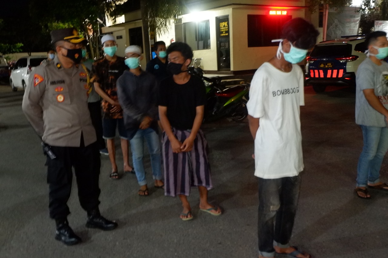 11 Remaja aksi balap liar diamankan Polres Banjarbaru