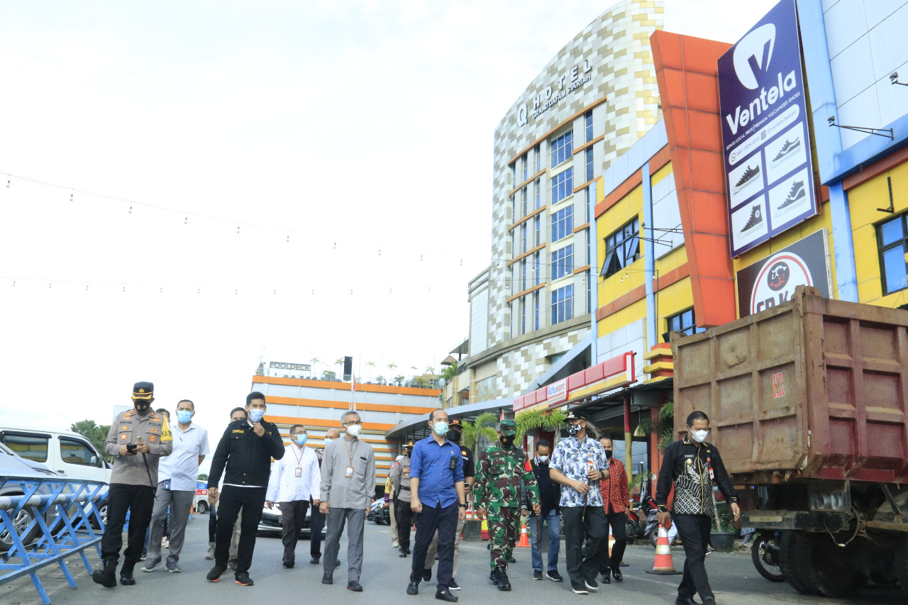 Walikota Banjarbaru Sidak di Pusat Perbelanjaan