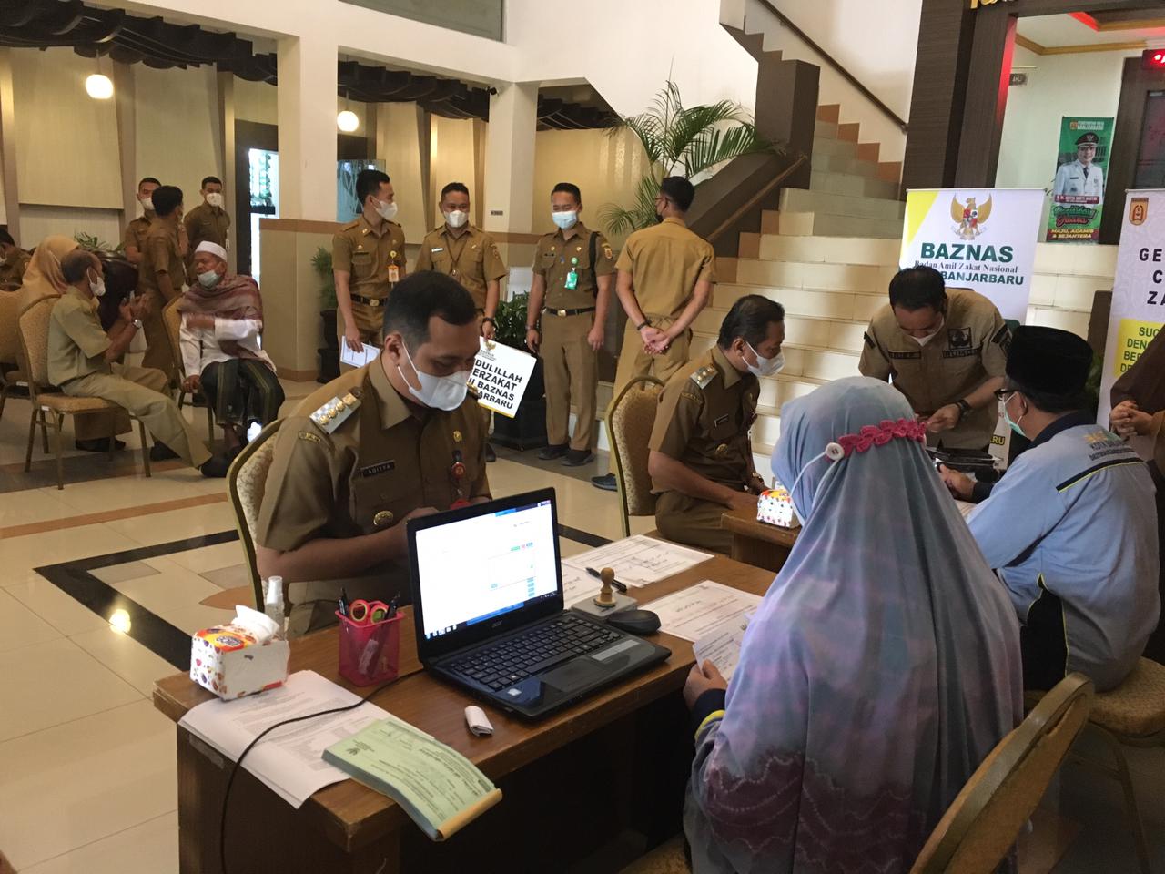 Wali Kota dan Wawali Banjarbaru Beri Apresiasi dan Mendukung Gerakan Cinta Zakat