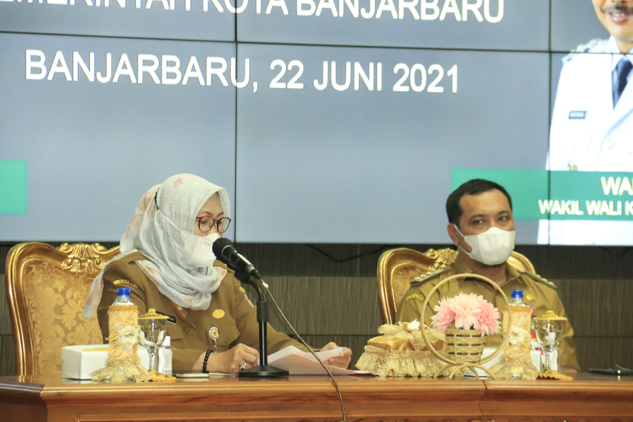 Ka DP3A Prov Kalsel, Husnul Hatimah dan Wali Kota Banjarbaaru Aditya Mufti Ariffin