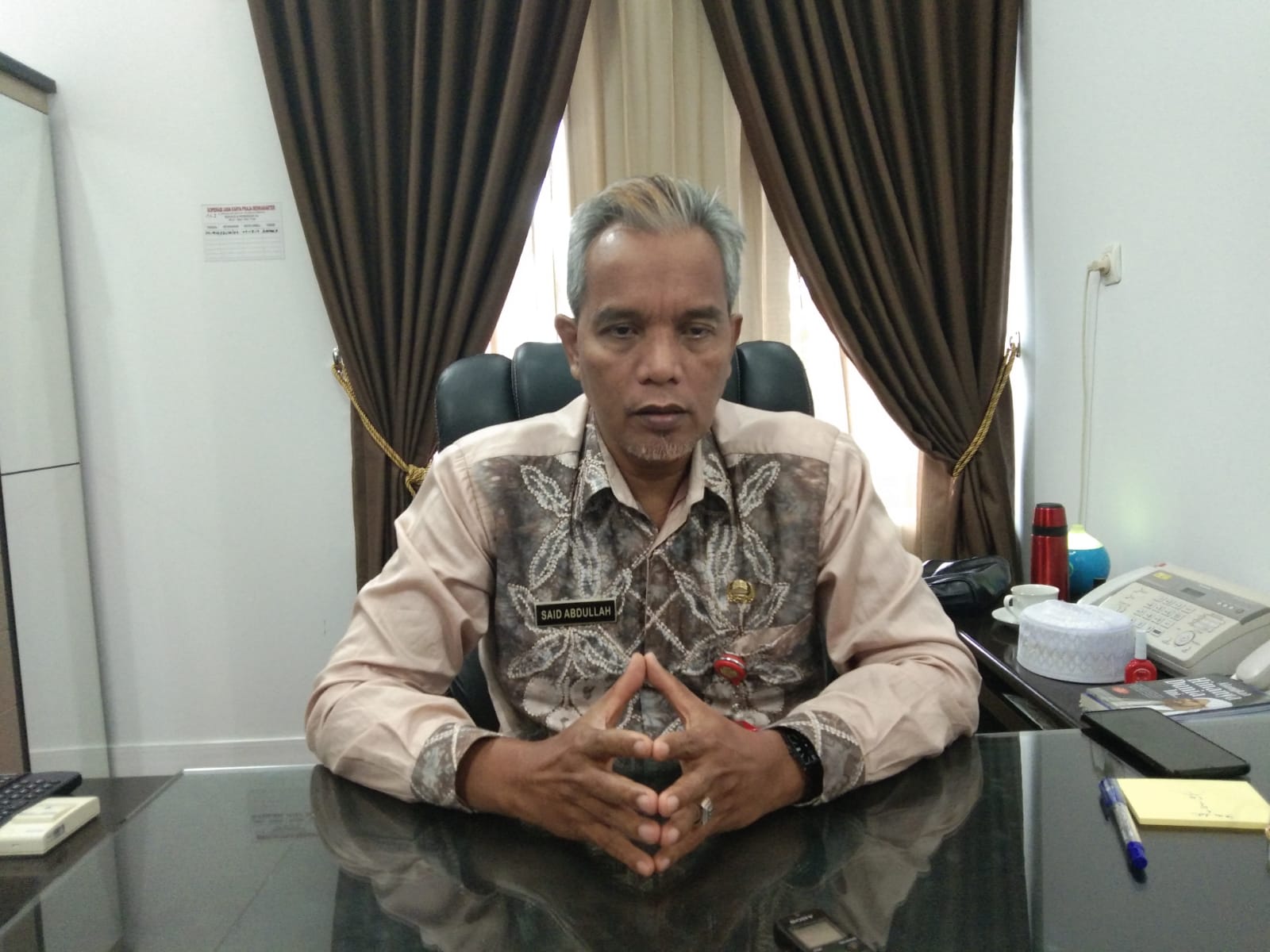 Sekretaris Daerah Kota Banjarbaru Said Abdullah