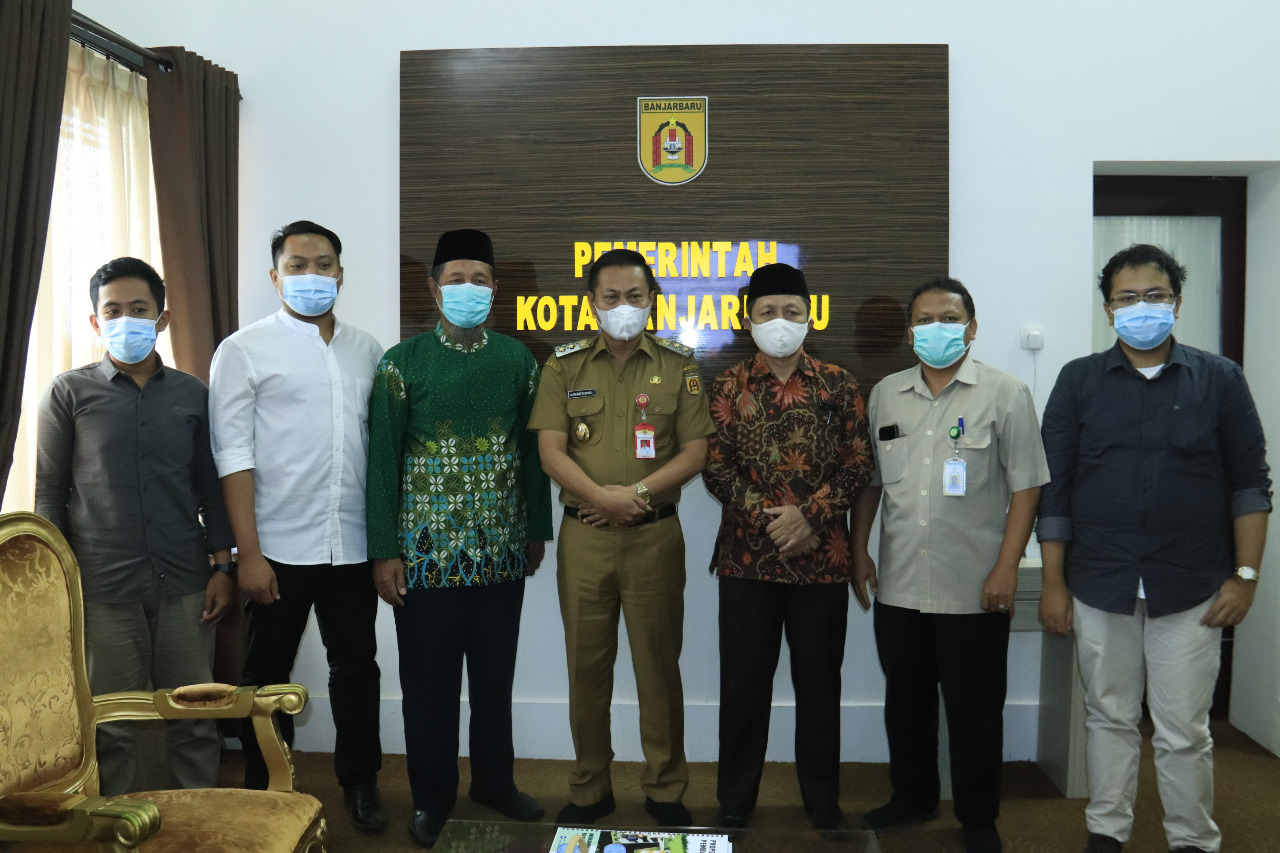Pimpinan Daerah Muhammadiyah Kota Banjarbaru bersilaturahmi dengan Wakil Walikota Banjarbaru Wartono