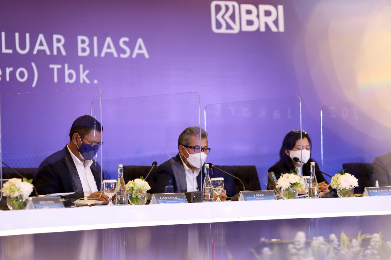 Rapat Umum Pemegang Saham Luar Biasa (RUPSLB) secara daring di Jakarta