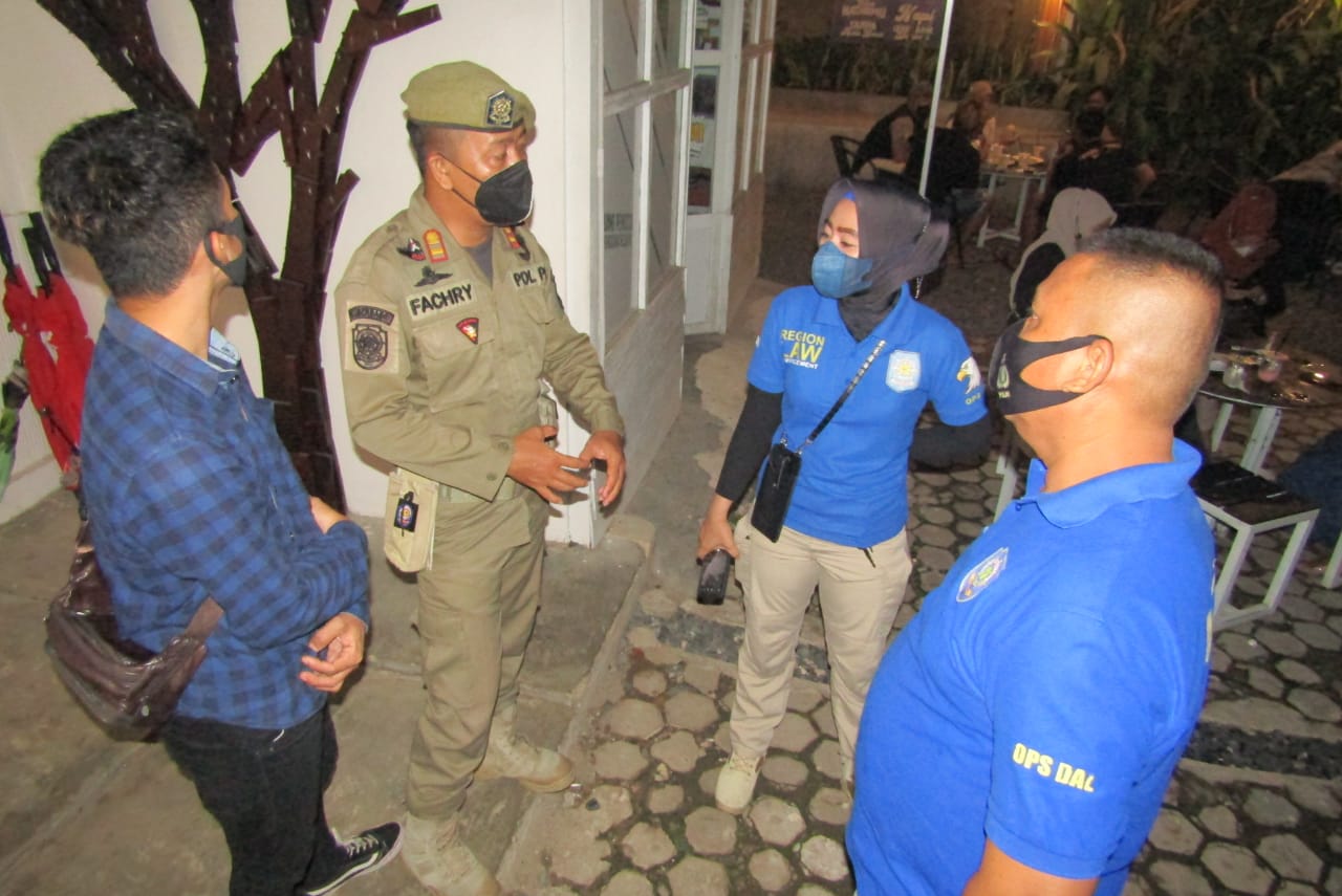 Pendisiplinan untuk masyarakat yang belum patuh PPKM di Banjarbaru