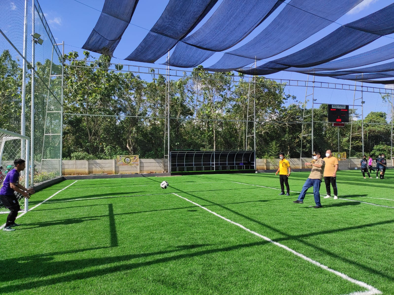 Kick Off Turnamen Mini Soccer Kota Banjarbaru