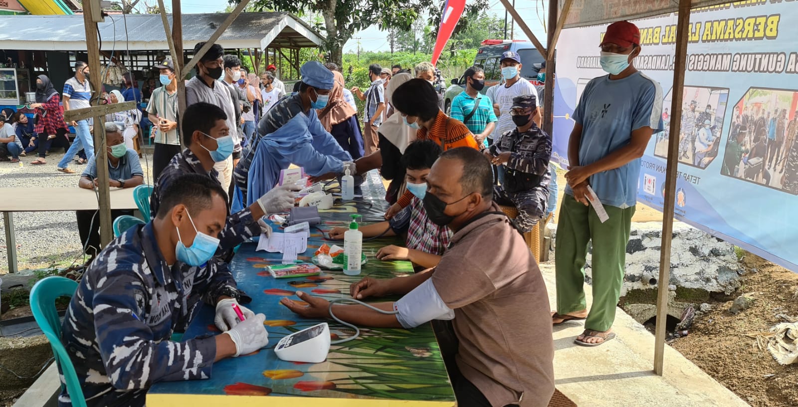 Serbuan Vaksin Lanal Sampai ke Banjarbaru