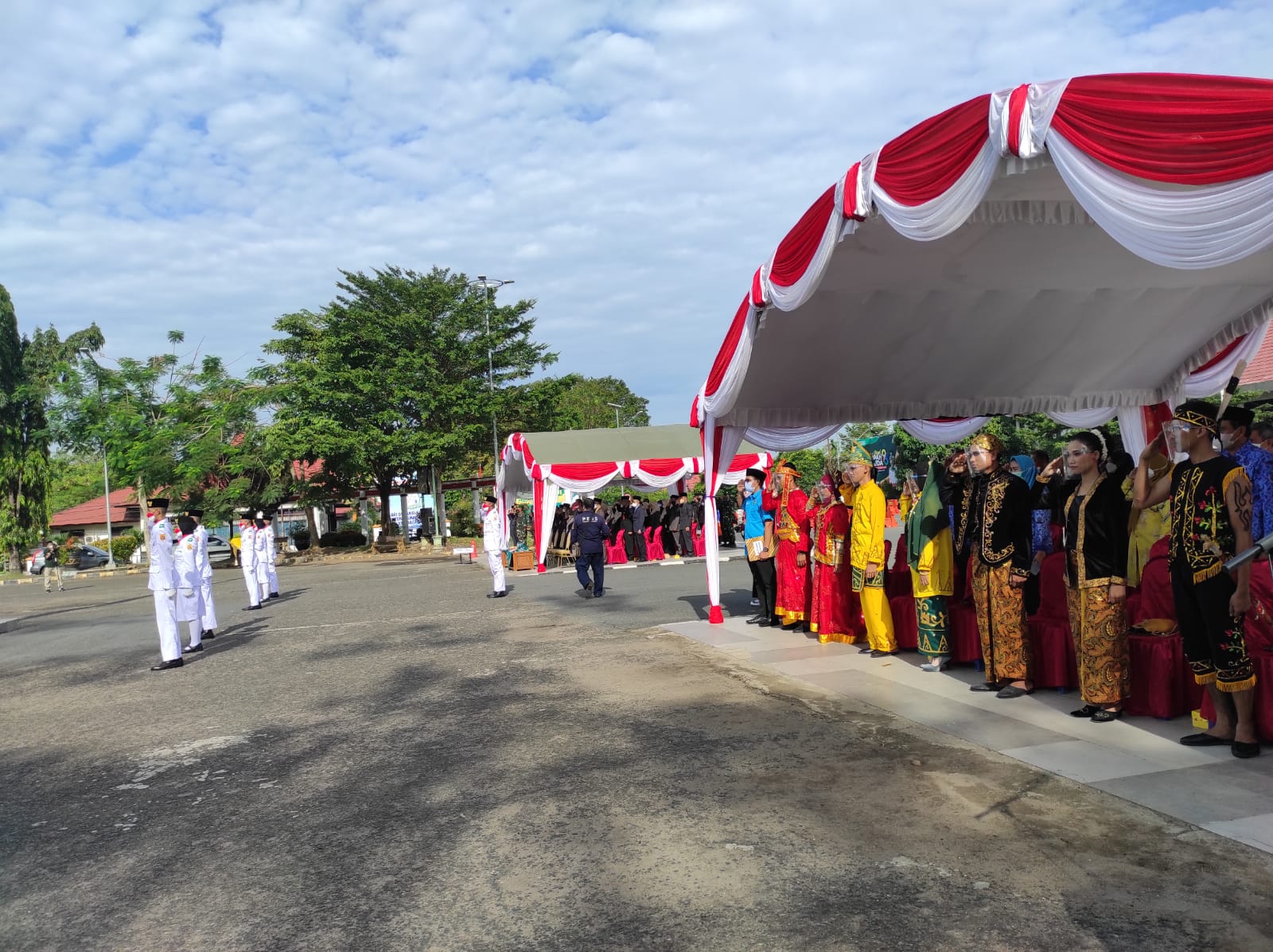 Peringatan Hari Sumpah Pemuda ke-93 di Lapangan Murjani Banjarbaru