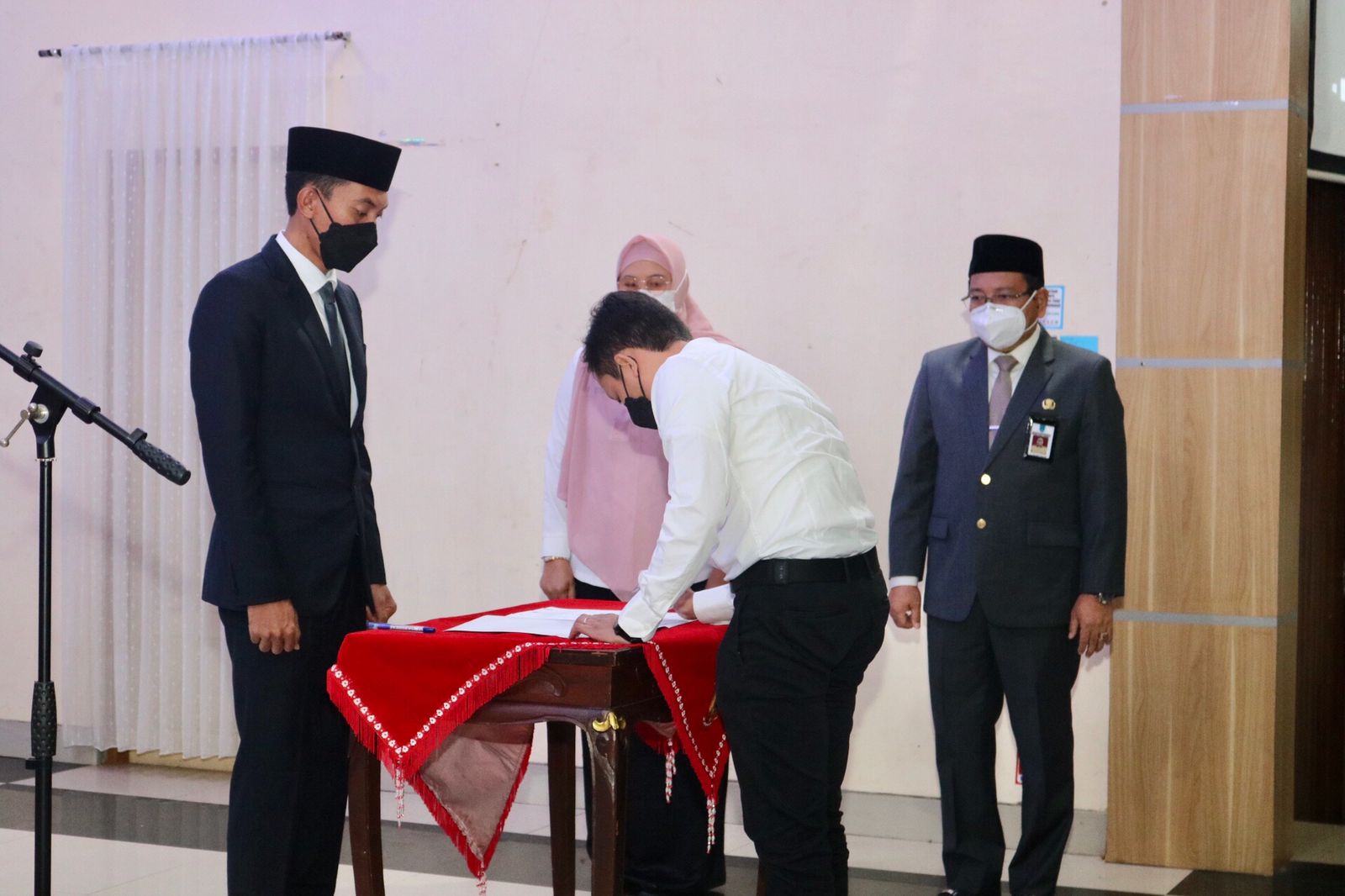 Kegiatan pelantikan dan pengambilan sumpah jabatan 363 pejabat dilingkungan Pemerintah Kabupaten Banjar