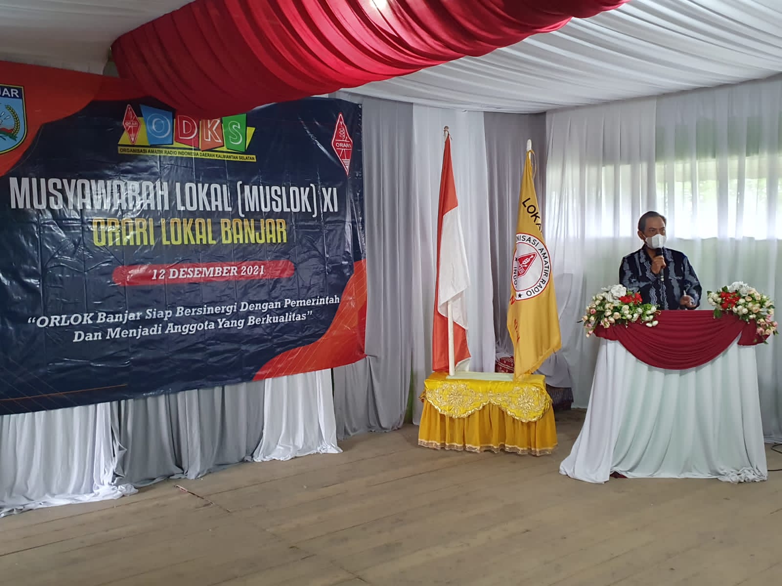 Musyawarah Lokal XI, di MTs Izharil Ulum, Desa Melayu Tengah, Kec. Martapura Timur