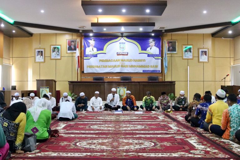 Peringatan Maulid Nabi Muhammad SAW, di Aula Barakat Kantor Bupati Banjar, Martapura